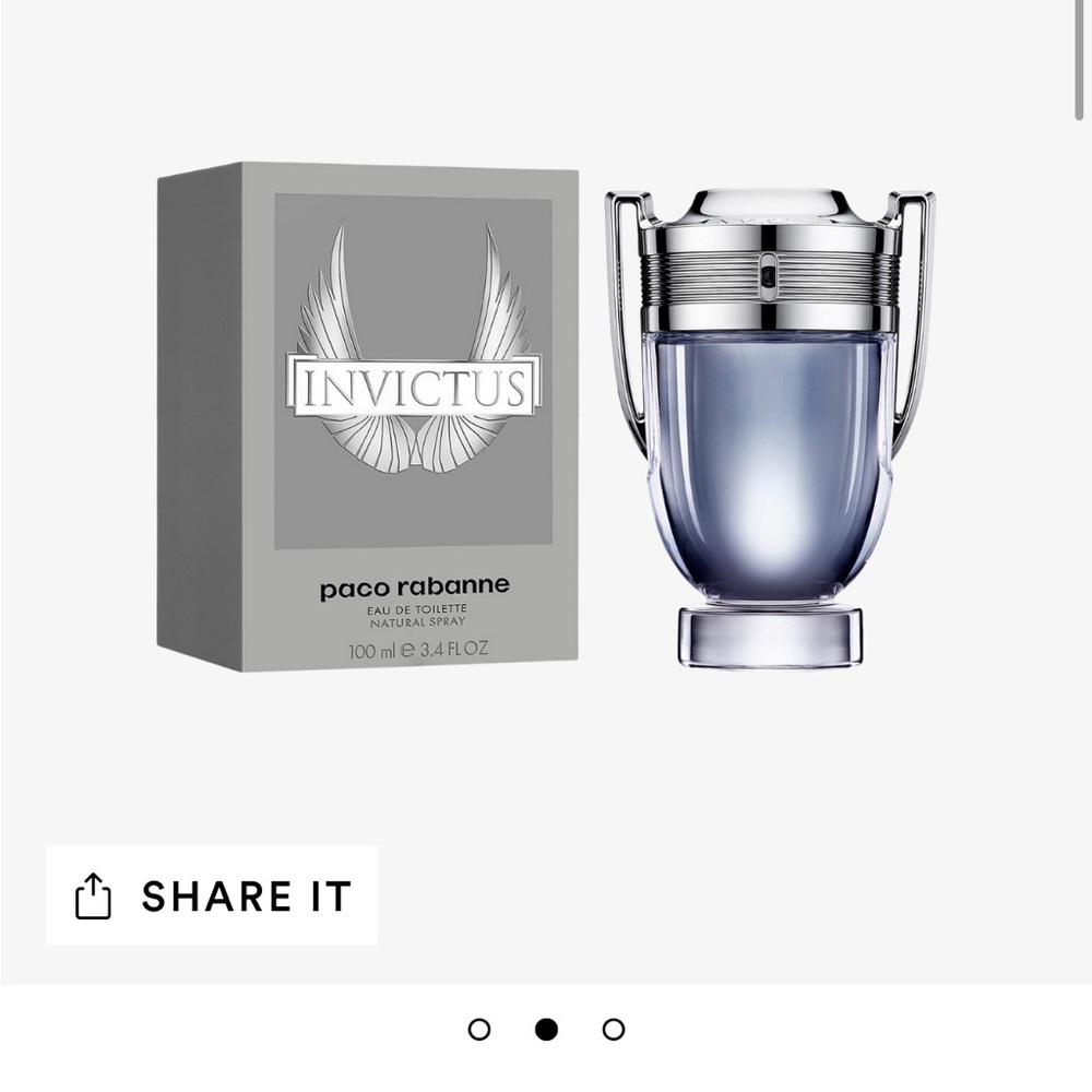 Invictus men’s cologne. New without box. Cross posted